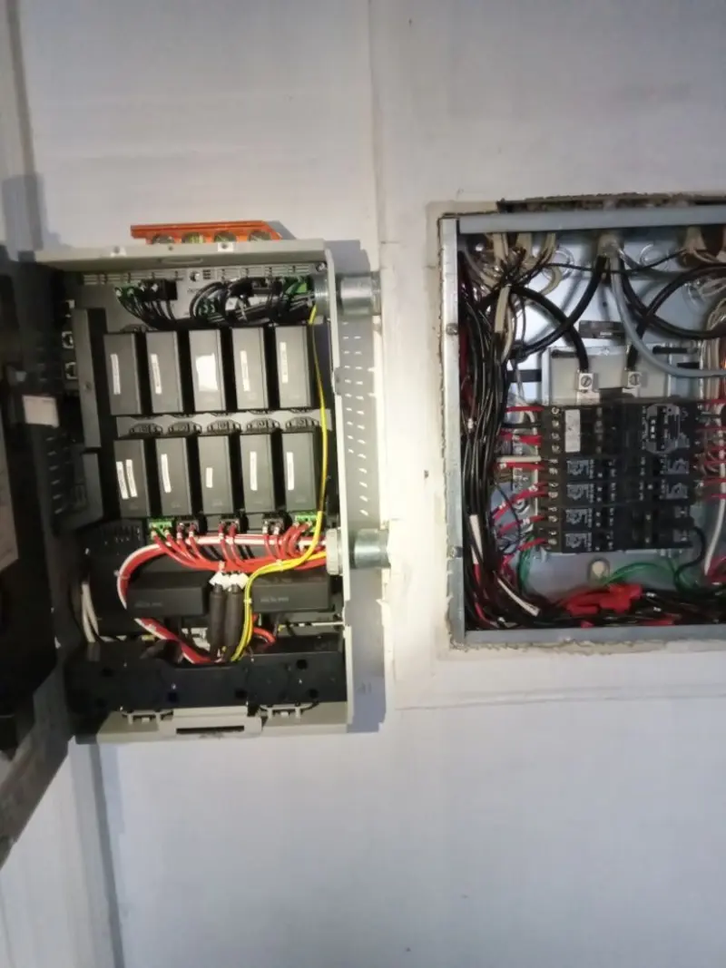 Electrical panel upgrade completed for Commercial Electrician Services in Crystal Lake